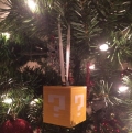 smb question block (small; hanging) as an ornament (thanks, naughtumns!)