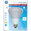 ge lighting 78950 energy smart cfl 15-watt (65-watt replacement) 650-lumen r30 floodlight bulb with medium base, 1-pack