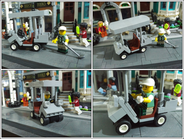 my lego golf cart