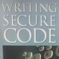 writing secure code
