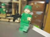 army man with an m4