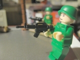 army man with an m4