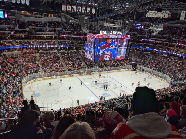 detroit red wings vs. colorado avalanche, december 10th, 2021