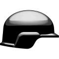 modern combat helmet (mch) - black